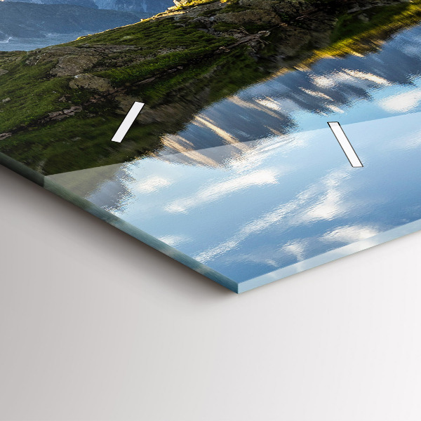 Zegar szklany poziomy Dolina Chamonix, Alpy Francuskie