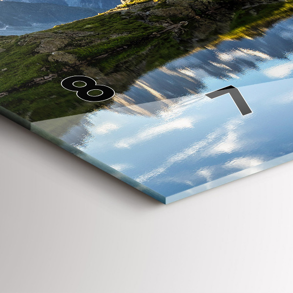 Zegar szklany poziomy Dolina Chamonix, Alpy Francuskie