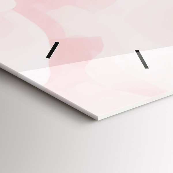 Zegar ścienny poziomy Kwitnące róże