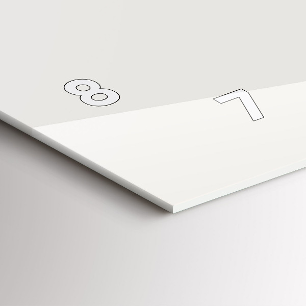 Zegar szklany poziomy Fazy księżyca