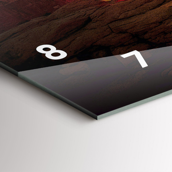 Zegar ścienny poziomy Wielki Kanion Arizona