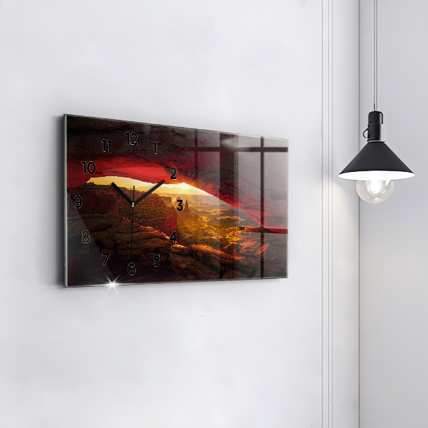 Zegar ścienny poziomy Wielki Kanion Arizona