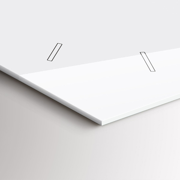 Zegar ścienny poziomy Podwodne życie ryb