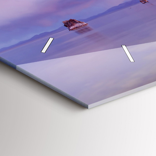 Zegar ścienny poziomy Wschód słońca Kalifornia