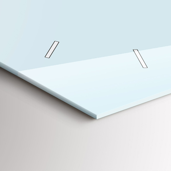 Zegar szklany poziomy Pies szczeniak