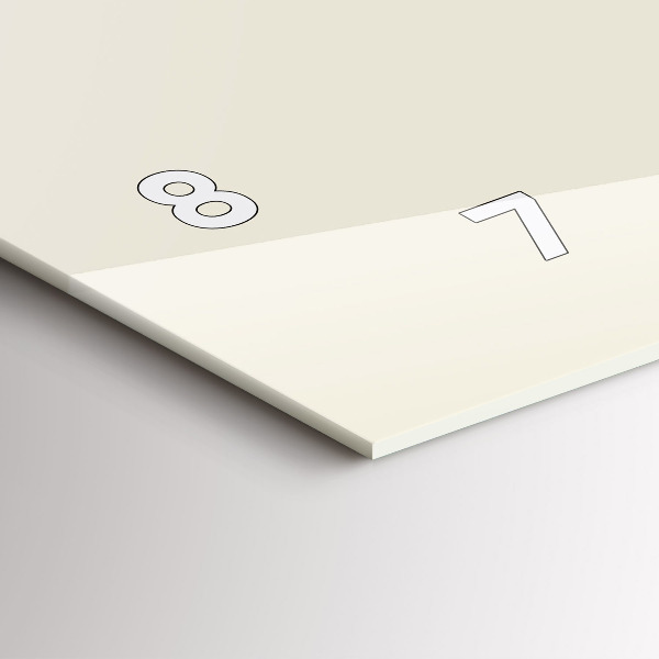 Zegar szklany poziomy Jeleń w koszuli