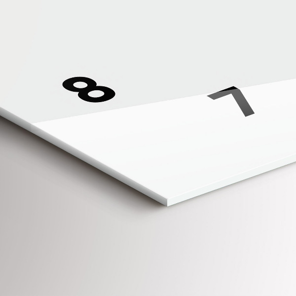 Zegar szklany poziomy Motyl i klucz styl boho