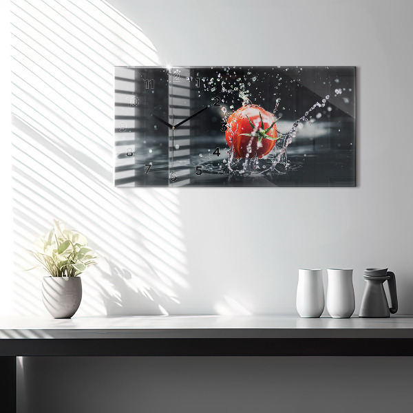 Zegar poziomy Pomidor