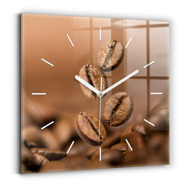 Zegar ścienny kwadratowy Abstrakcyjne barwy