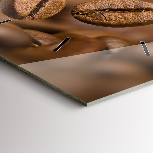 Zegar ścienny kwadratowy Abstrakcyjne barwy