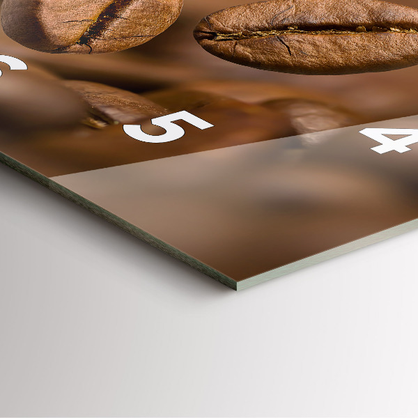 Zegar ścienny kwadratowy Abstrakcyjne barwy