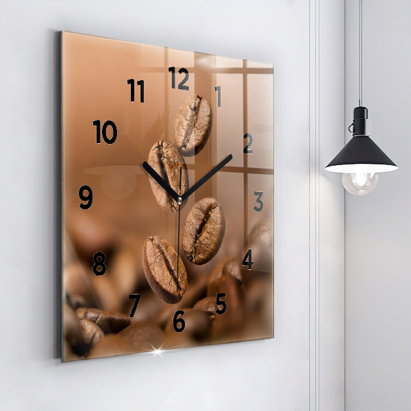 Zegar ścienny kwadratowy Abstrakcyjne barwy