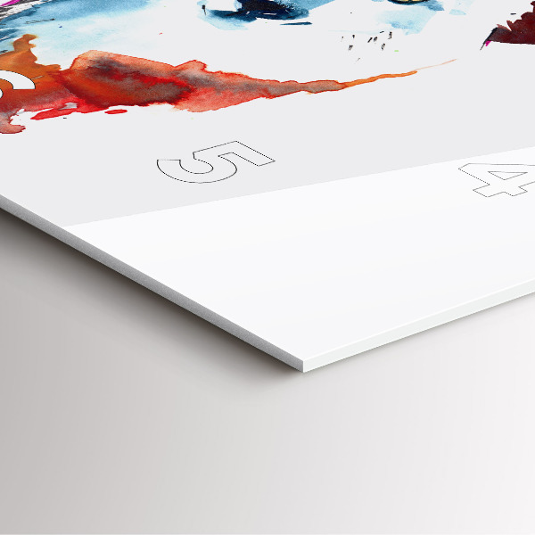 Kwadratowy zegar Wilk i Pełnia