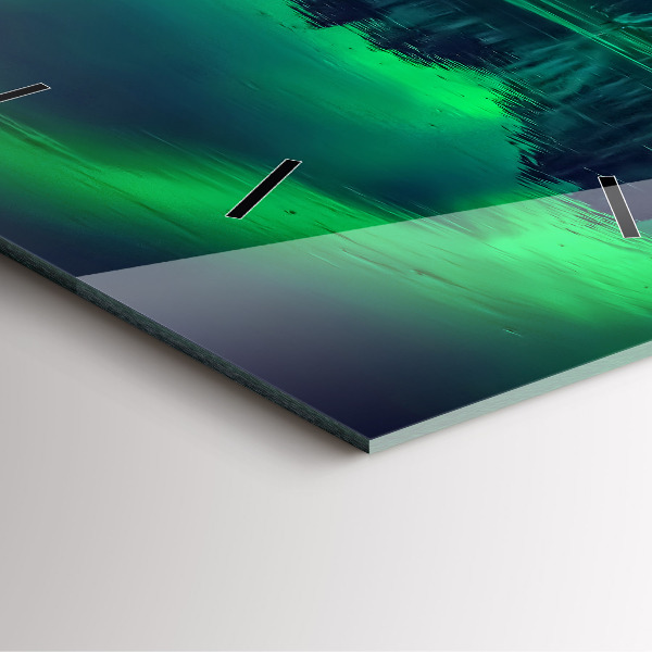 Kwadratowy zegar Zorza Polarna