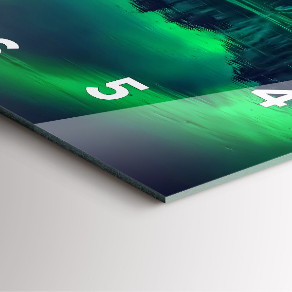 Kwadratowy zegar Zorza Polarna