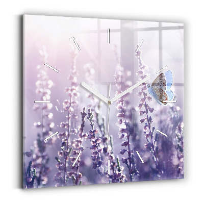 Kwadratowy zegar Abstrakcja