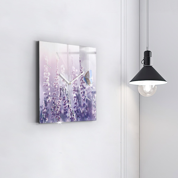 Kwadratowy zegar Abstrakcja