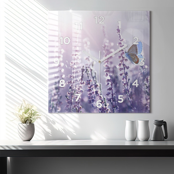 Kwadratowy zegar Abstrakcja