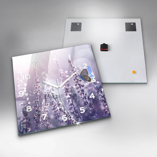 Kwadratowy zegar Abstrakcja