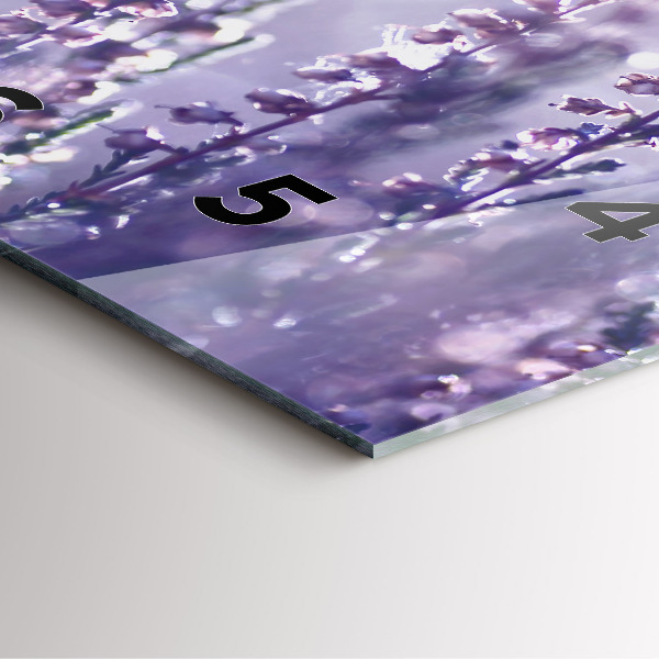 Kwadratowy zegar Abstrakcja