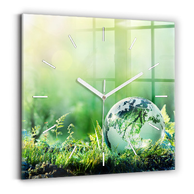 Kwadratowy zegar Kula Ziemska