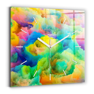 Kwadratowy zegar Fraktalna Tekstura