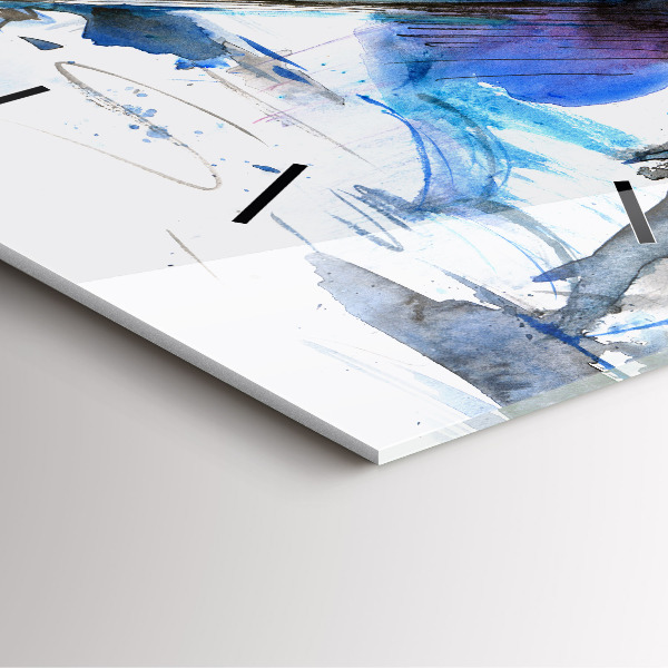 Kwadratowy zegar Dalmatyńczyk i parasol