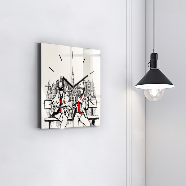 Kwadratowy zegar Jazz w Nowym Jorku