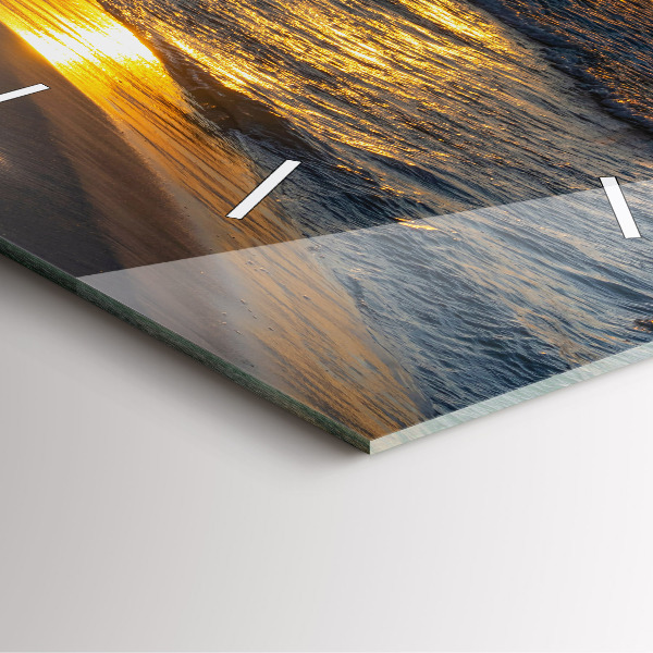 Zegar na ścianę kwadratowy Władysławowo Morze Bałtyckie