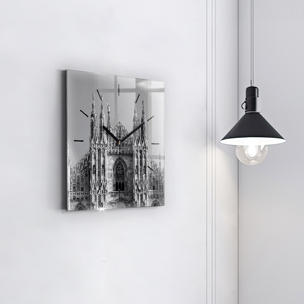 Zegar ścienny kwadratowy Katedra Duomo Di Milano