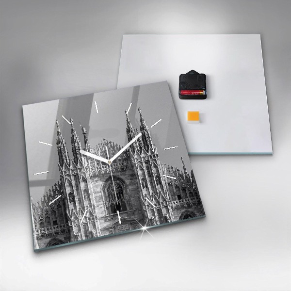 Zegar ścienny kwadratowy Katedra Duomo Di Milano