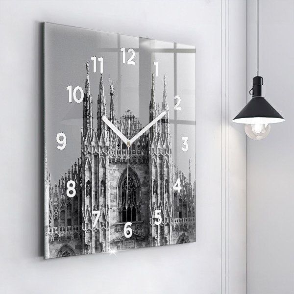Zegar ścienny kwadratowy Katedra Duomo Di Milano