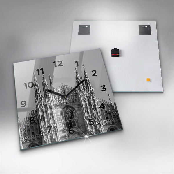 Zegar ścienny kwadratowy Katedra Duomo Di Milano