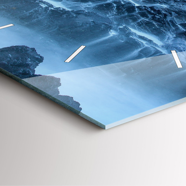 Zegar ścienny kwadratowy Latarnia Morska