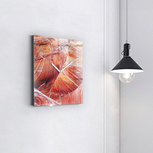 Zegar ścienny kwadratowy Malowniczy Wielki Kanion