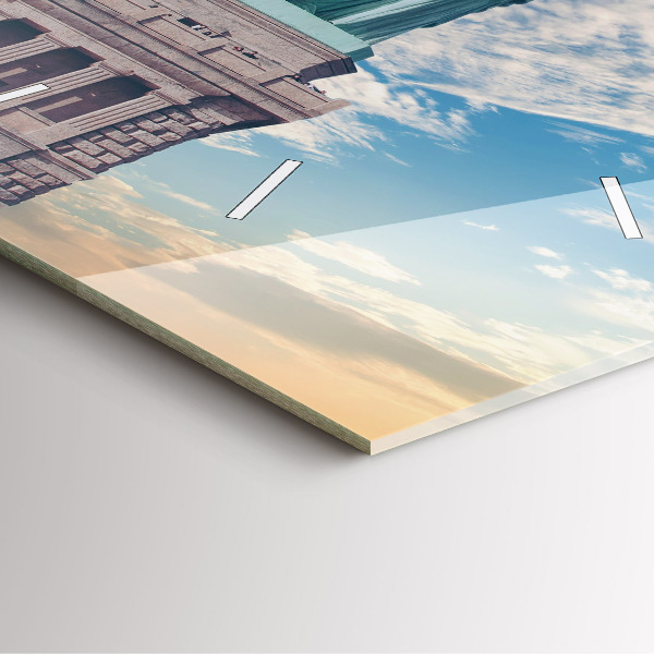 Zegar ścienny kwadratowy Statua Wolności Nowy Jork