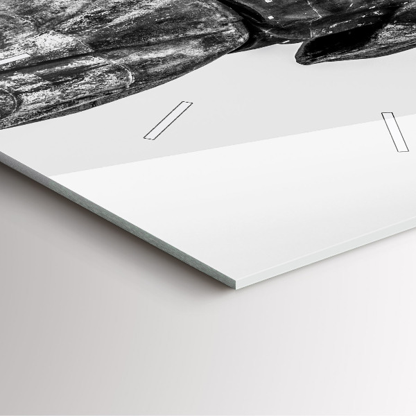 Zegar ścienny kwadratowy Statua Wolności w Budapeszcie