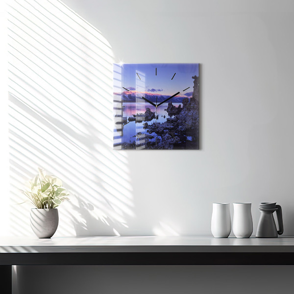 Kwadratowy zegar Jezioro Kalifornia