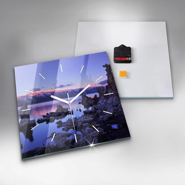 Kwadratowy zegar Jezioro Kalifornia