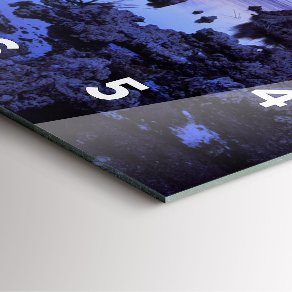 Kwadratowy zegar Jezioro Kalifornia