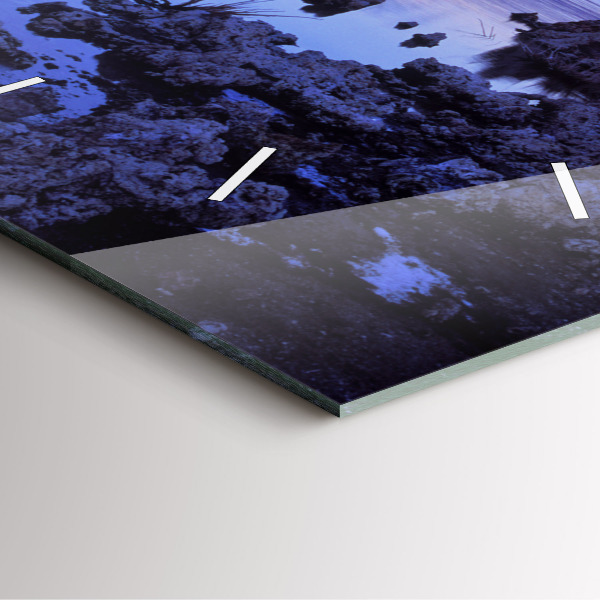 Kwadratowy zegar Jezioro Kalifornia