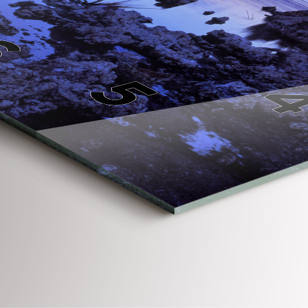 Kwadratowy zegar Jezioro Kalifornia