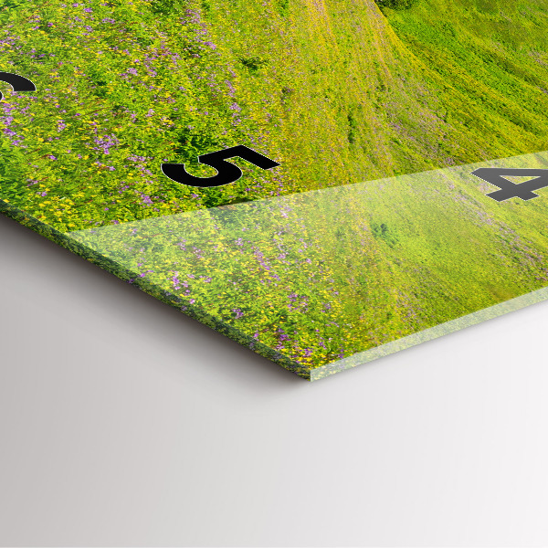 Zegar na ścianę kwadratowy Rezerwat Hornstrandir Islandia