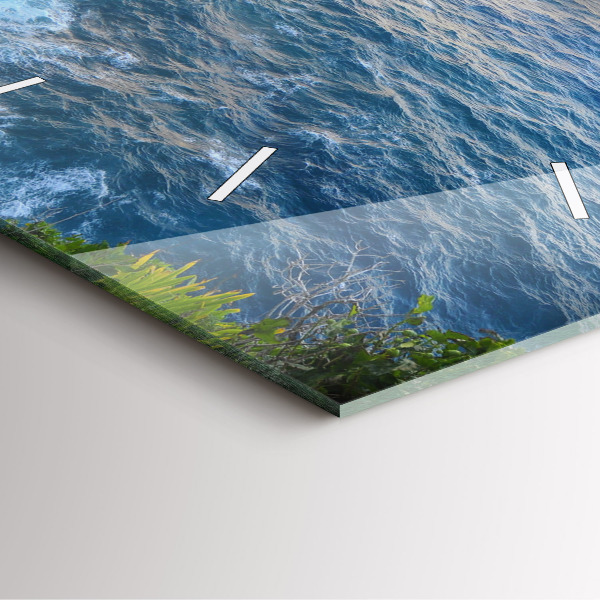 Kwadratowy zegar Wybrzeże Oceanu