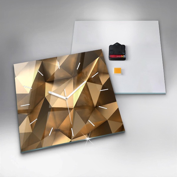 Kwadratowy zegar Tekstura geometryczna