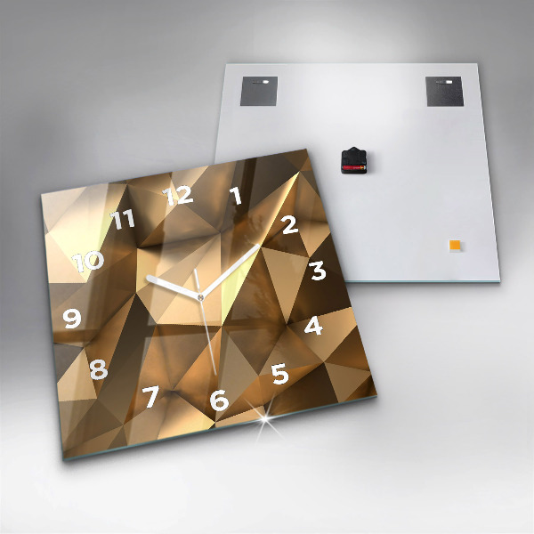 Kwadratowy zegar Tekstura geometryczna
