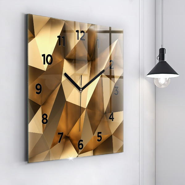 Kwadratowy zegar Tekstura geometryczna