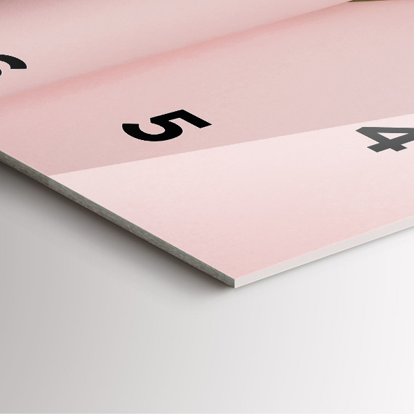 Zegar na ścianę kwadratowy Bukiet kwiatów tulipanów