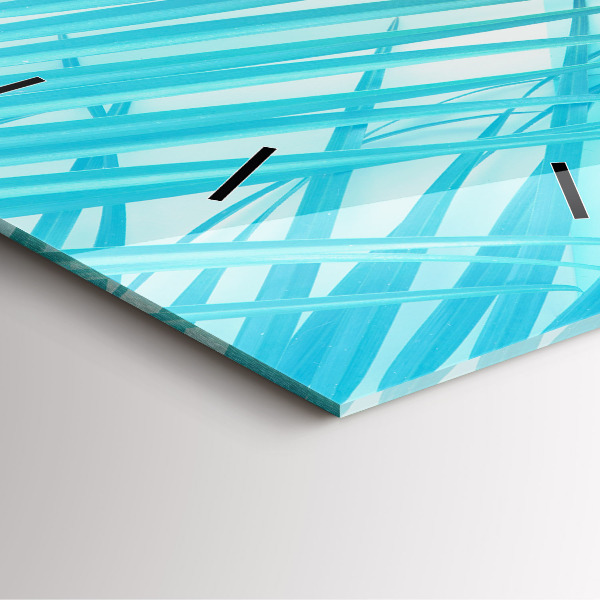 Kwadratowy zegar Tropikalna palma