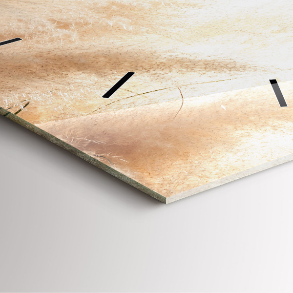 Kwadratowy zegar Kłosy zboża